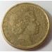 AUSTRALIA 2004 . TWO 2 DOLLARS COIN . ERROR . MIS-STRIKE OFF CENTRE